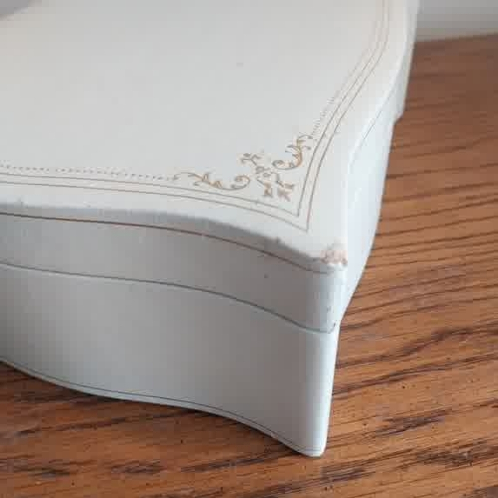 Vintage Birks Jewelry Organizer Box with Red Velvet Interior - Picture 5 of 16